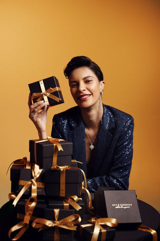 NORTH STAR 18K GOLD DIAMOND LARGE NECKLACE