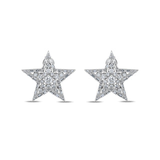 SIRIUS STAR 18K GOLD DIAMOND EARRINGS