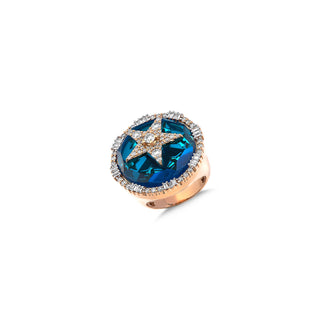 SIRIUS STAR GOLD DIAMOND RING