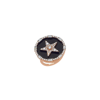 SIRIUS STAR MIRA 18K GOLD DIAMOND RING