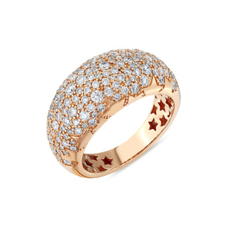 MONDRIAN GOLD DIAMOND RING