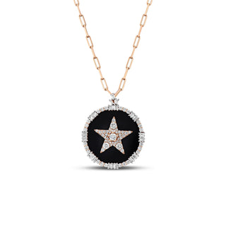 SIRIUS STAR GOLD DIAMOND NECKLACE
