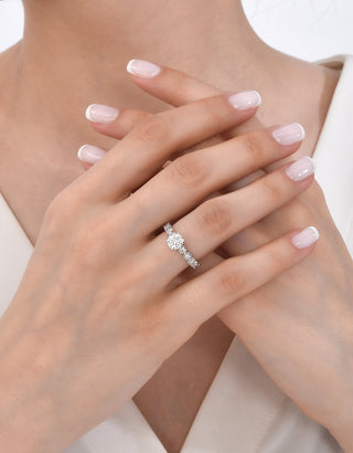 CYBELE OPULENCE HONEYCOMB SIGNATURE GOLD DIAMOND RING