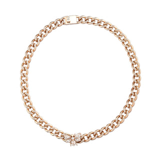 QUEEN BEE HANIA GOLD DIAMOND CHOKER