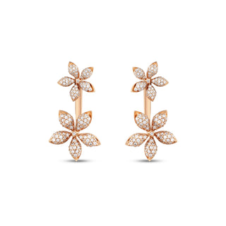 APPLE SEED TARA GOLD DIAMOND EARRINGS
