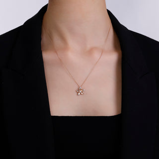 GLORIA GOLD DIAMOND NECKLACE