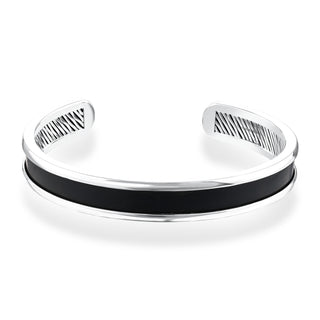 TATTWA BLACK SILVER BRACELET