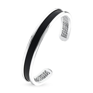 TATTWA BLACK SILVER BRACELET