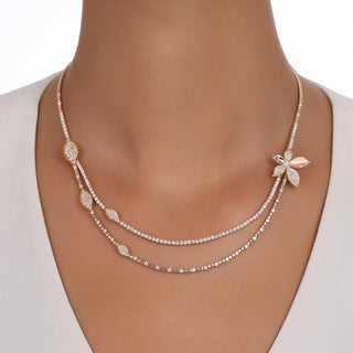 GLORIA 18K GOLD DIAMOND NECKLACE