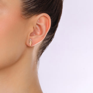 GLORIA GOLD DIAMOND SMALL EARRINGS