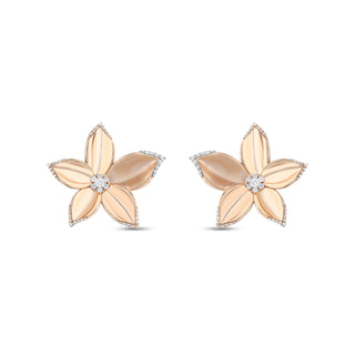 GLORIA GOLD DIAMOND LARGE EARRINGS