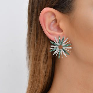 HERA GOLD DIAMOND EARRINGS