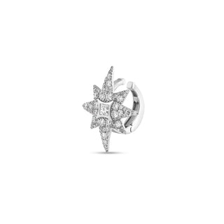 NORTH STAR PAVÊ GOLD DIAMOND EAR CUFF