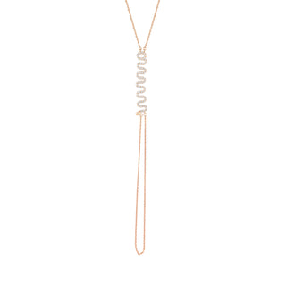 KUNDALINI SIGNATURE GOLD DIAMOND HAND CHAIN