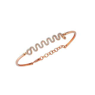 KUNDALINI GODDESS GOLD DIAMOND BRACELET