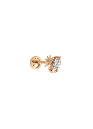 MONDRIAN GOLD DIAMOND PIERCING