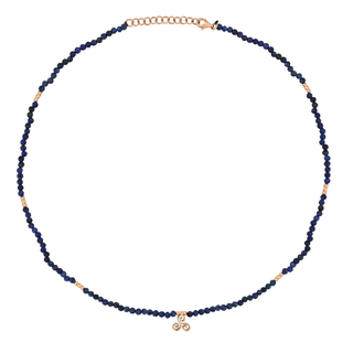 MINERVA GOLD LAPIS LAZULI NECKLACE