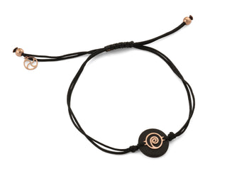 OM GOLD XSMALL CORD BRACELET