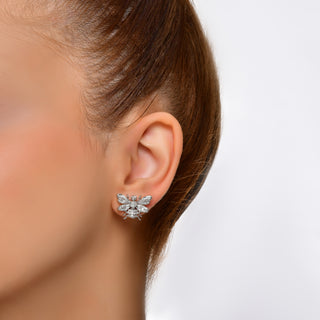 QUEEN BEE HANIA 18K GOLD DIAMOND EARRINGS