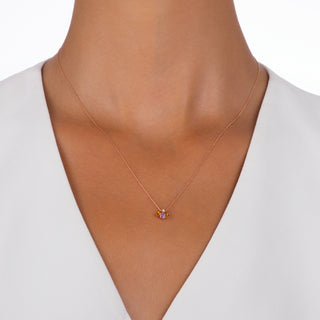 QUEEN BEE MAYA GOLD DIAMOND CITRINE NECKLACE