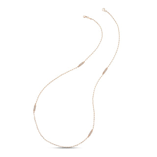 SOUL COLORS GOLD DIAMOND CHAIN NECKLACE