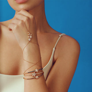 SIRIUS STAR GOLD DIAMOND BRACELET