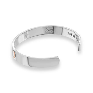 TATTWA GOLD & SILVER BROWN DIAMOND BRACELET