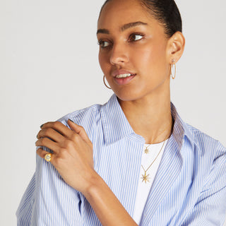 VENUS STAR GOLD DIAMOND NECKLACE