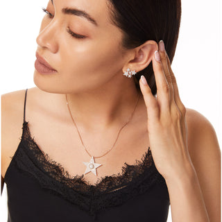 SIRIUS STAR GOLD DIAMOND EARRINGS