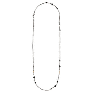 CHAIN GOLD & SILVER NECKLACE