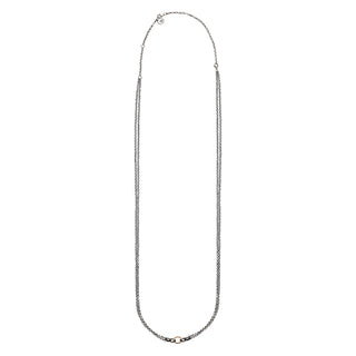 CHAIN GOLD & SILVER NECKLACE