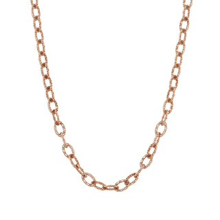 CHAIN GOLD PATTERNED NECKLACE