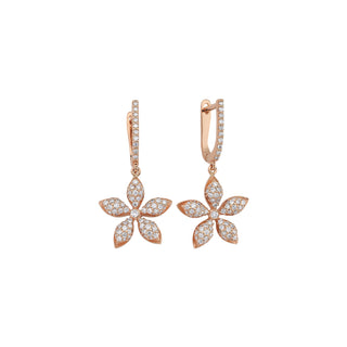 APPLE SEED TARA GOLD DIAMOND EARRINGS