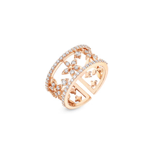 APPLE SEED TARA GOLD DIAMOND RING