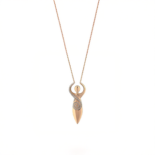 ARTEMIS GOLD DIAMOND NECKLACE