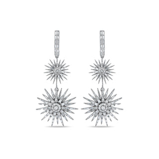 JARDIN STAR GOLD DIAMOND EARRINGS