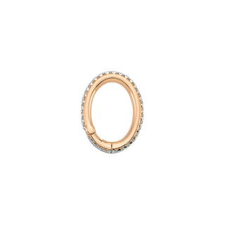 MONDRIAN GOLD DIAMOND SMALL LOCK CHARM