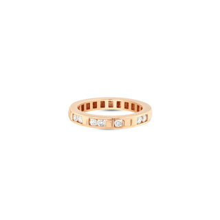 MONDRIAN GOLD DIAMOND RING