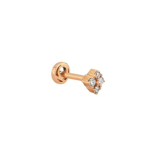 MONDRIAN GOLD DIAMOND XSMALL PIERCING
