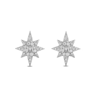 NORTH STAR 18K GOLD DIAMOND EARRINGS