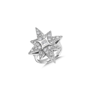 NORTH STAR 18K GOLD DIAMOND RING