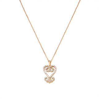 SANKOFA GOLD DIAMOND SMALL NECKLACE