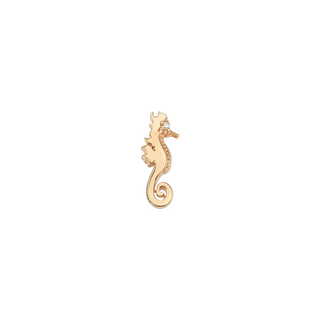 SEAHORSE GOLD DIAMOND SINGLE EARRING