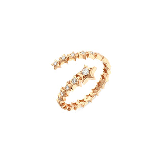 SIRIUS STAR GOLD DIAMOND XSMALL RING