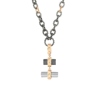 SOUL MATE GOLD BLACK DIAMOND PENDANT