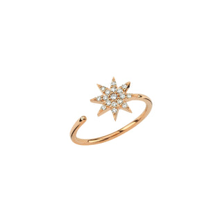 VENUS STAR GOLD DIAMOND RING