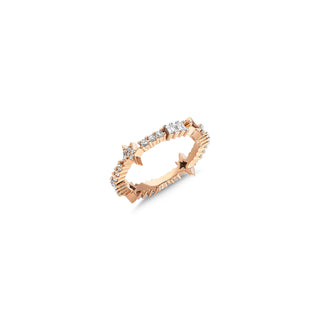 SIRIUS STAR 18K GOLD DIAMOND RING