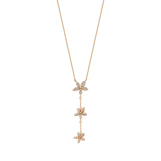 APPLE SEED GOLD DIAMOND NECKLACE Bee Goddess