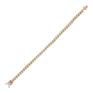 WHEAT GOLD DIAMOND BRACELET