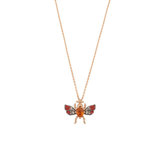 BEE GOLD CITRINE NECKLACE Bee Goddess